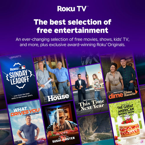 (Open Box) . 32” Class HD (720P) LED Roku Smart TV (100012589)