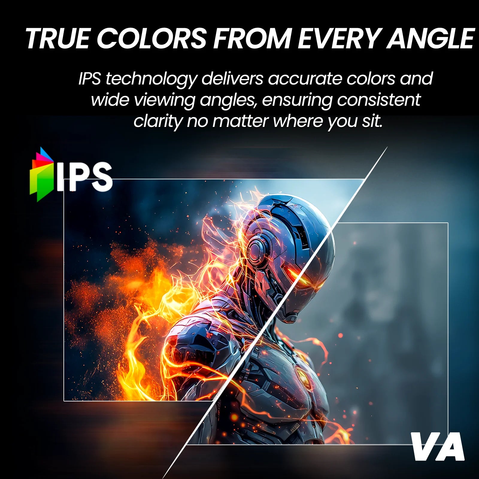 24" 200Hz Gaming Monitor,Ips Panel,Fhd Computer Monitor, Built-In Speakers, 120% Srgb, Freesync, Black